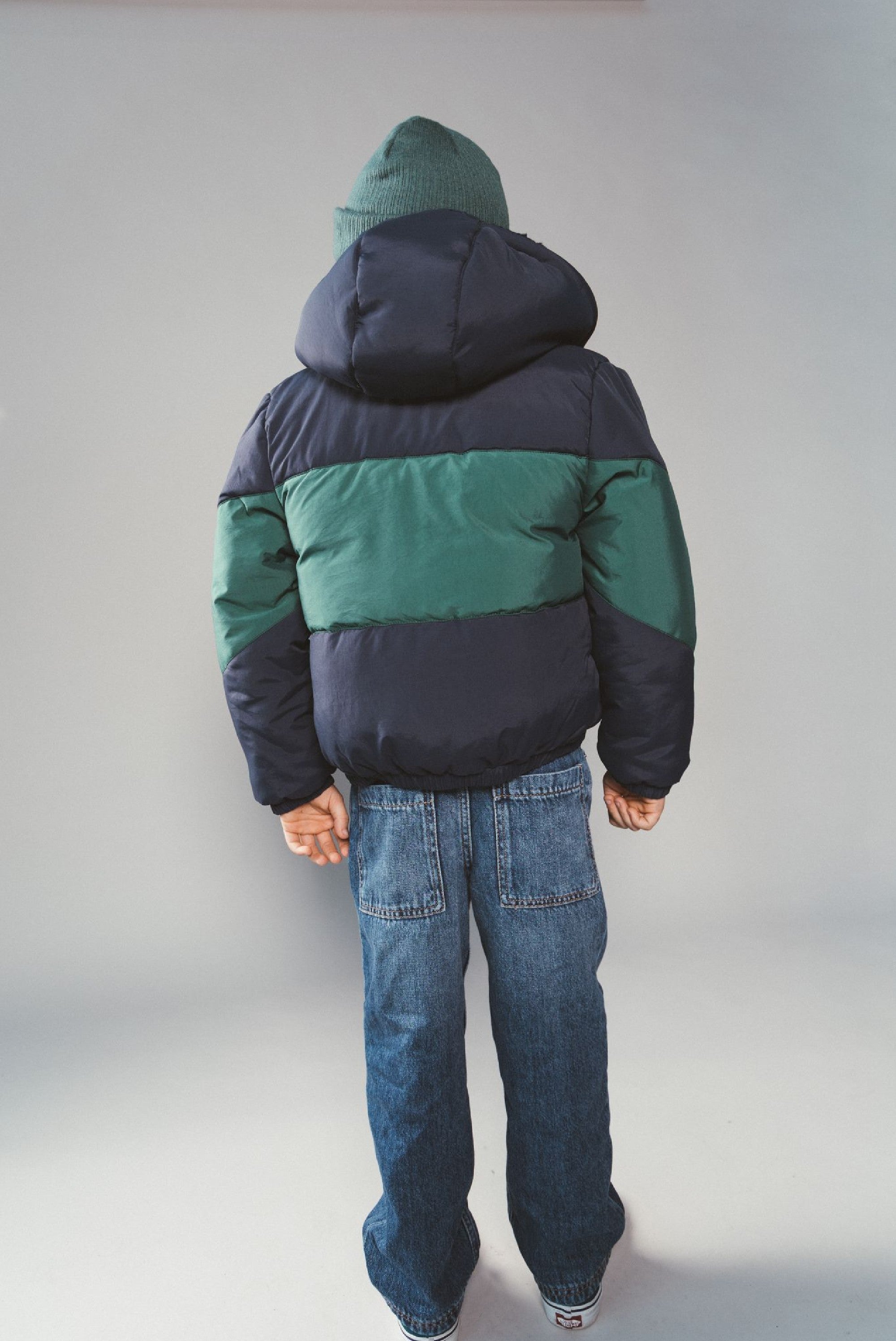 JULES multi-colour bomber - Navy