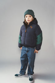 JULES multi-colour bomber - Navy