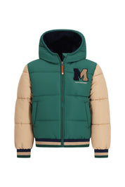 JERICHO winter baseball jacket - Sporty Green