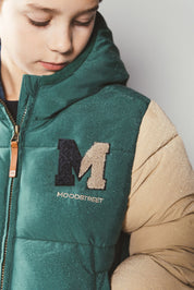 JERICHO winter baseball jacket - Sporty Green