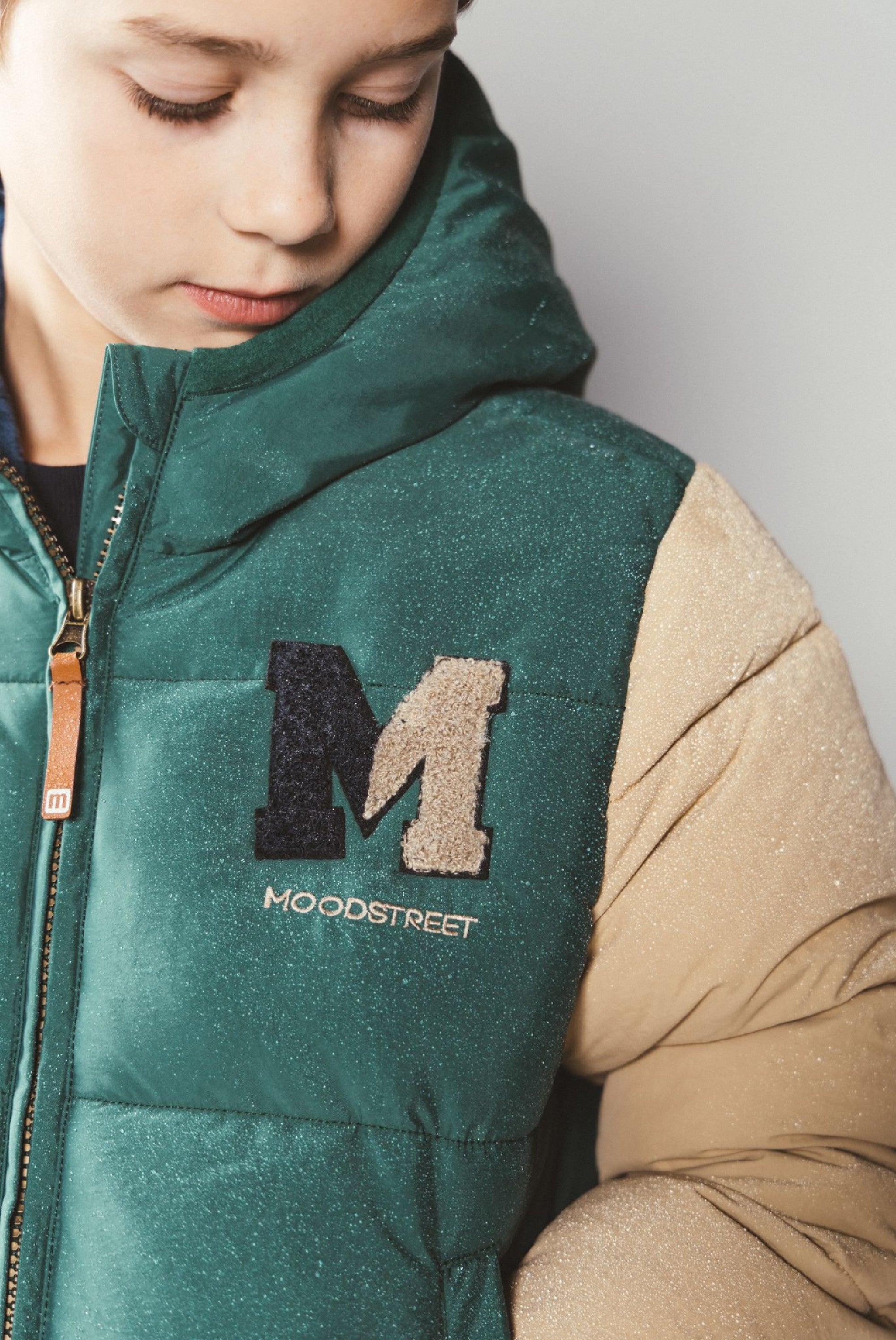 JERICHO winter baseball jacket - Sporty Green