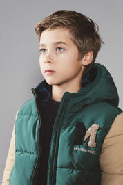 JERICHO winter baseball jacket - Sporty Green