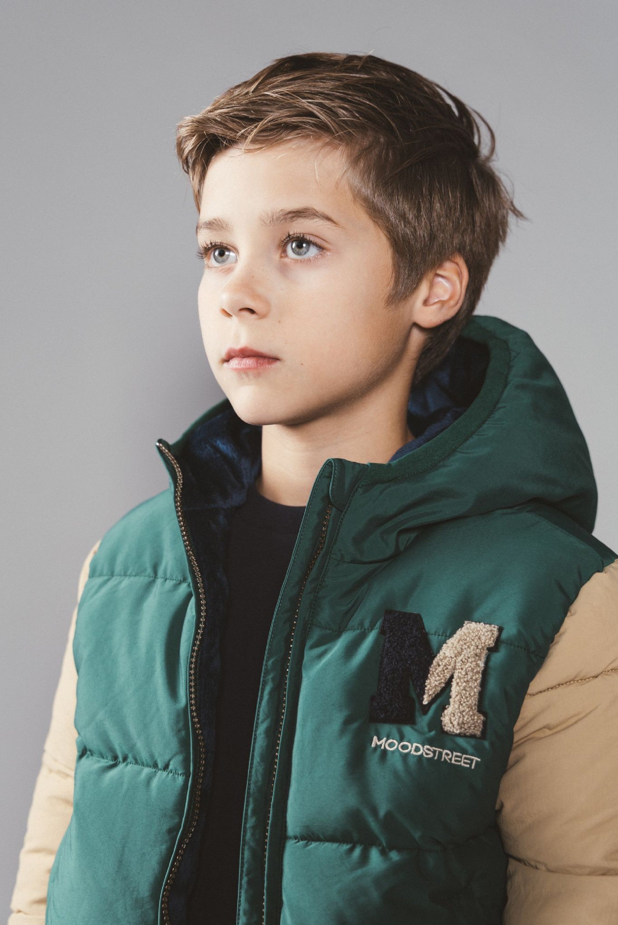 JERICHO winter baseball jacket - Sporty Green
