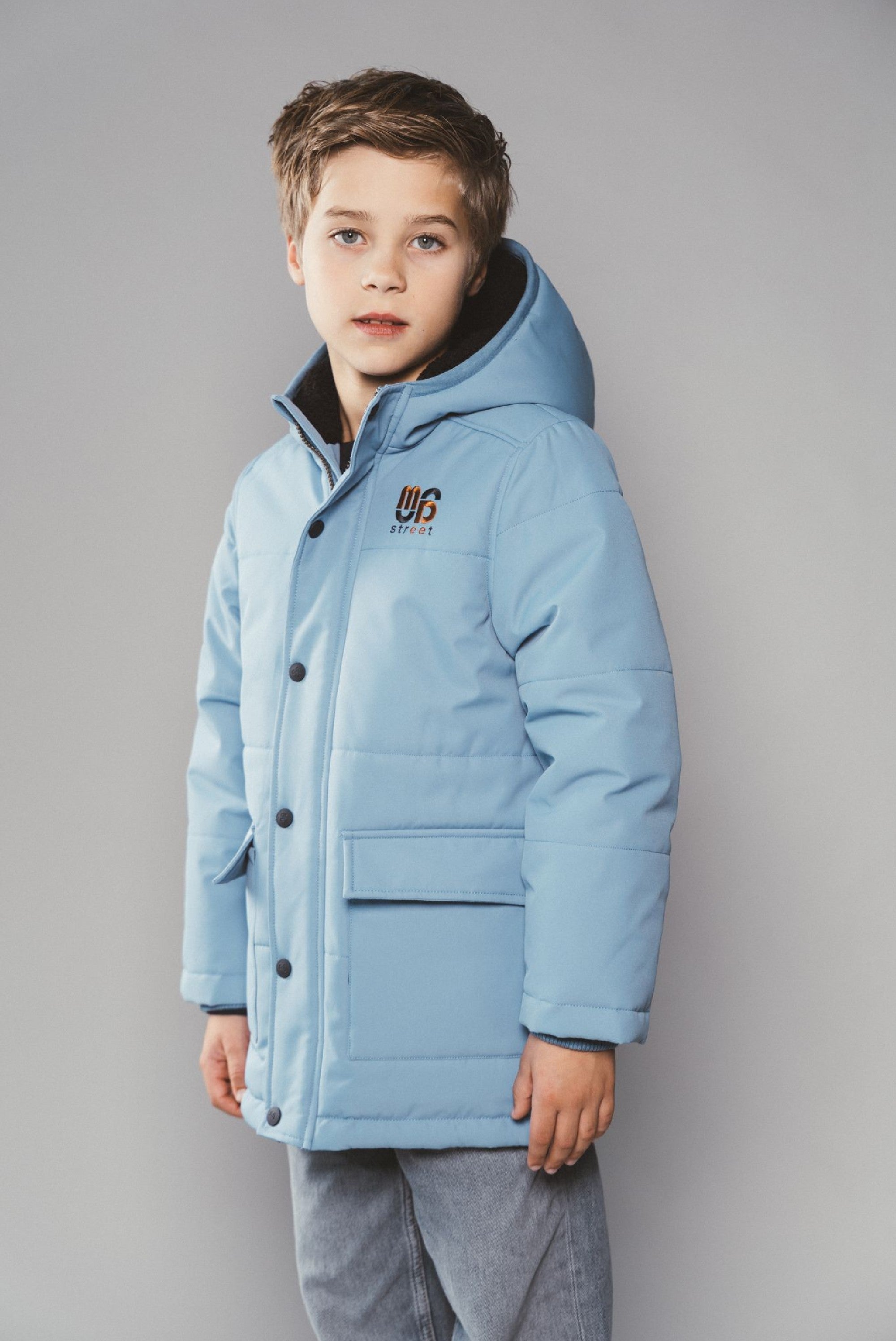 JASPER gewatteerde parka - Ice Blue