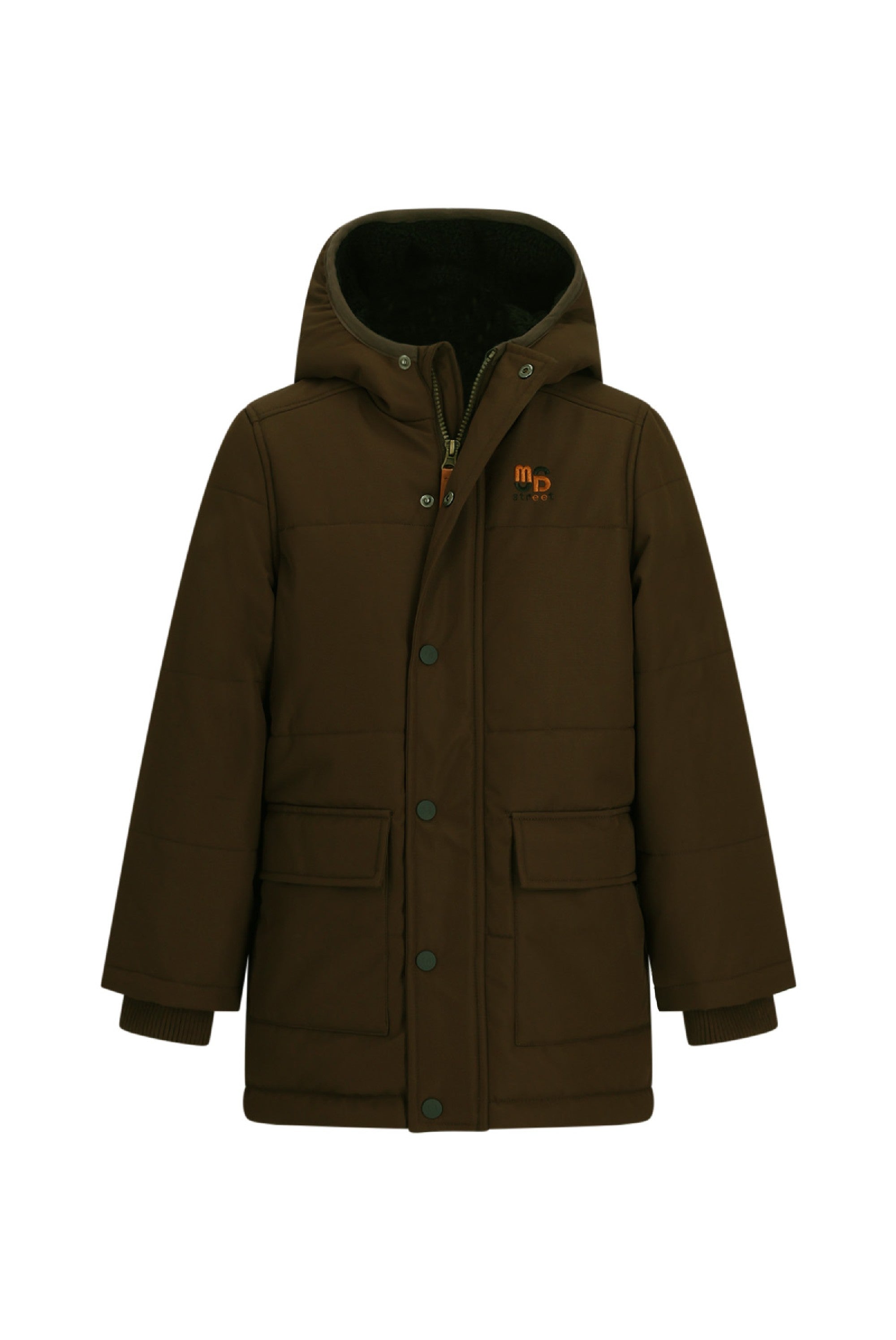 JASPER Padded Parka - Cocoa