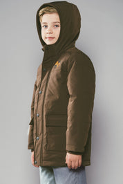 JASPER Padded Parka - Cocoa