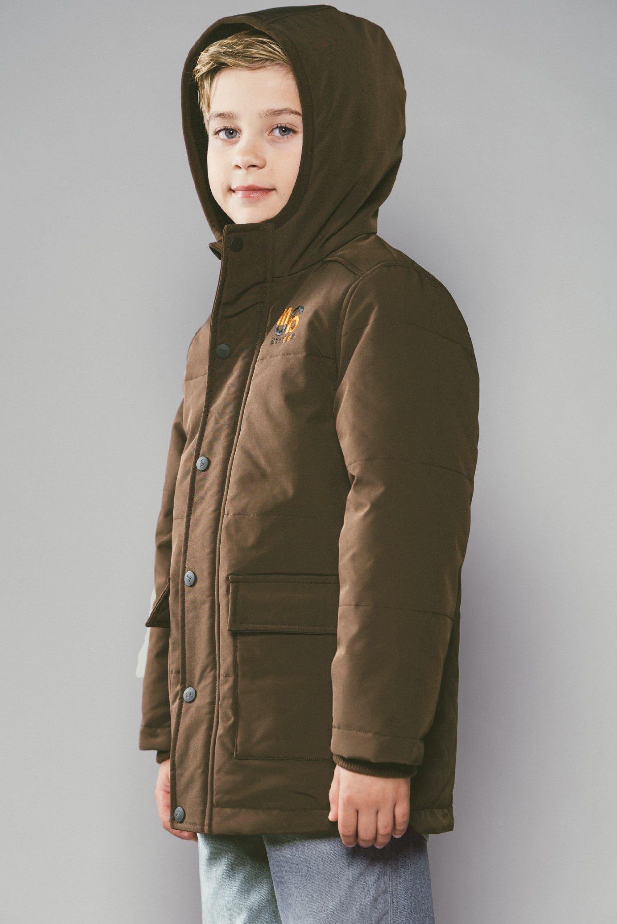 JASPER Padded Parka - Cocoa