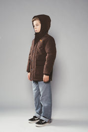 JASPER Padded Parka - Cocoa