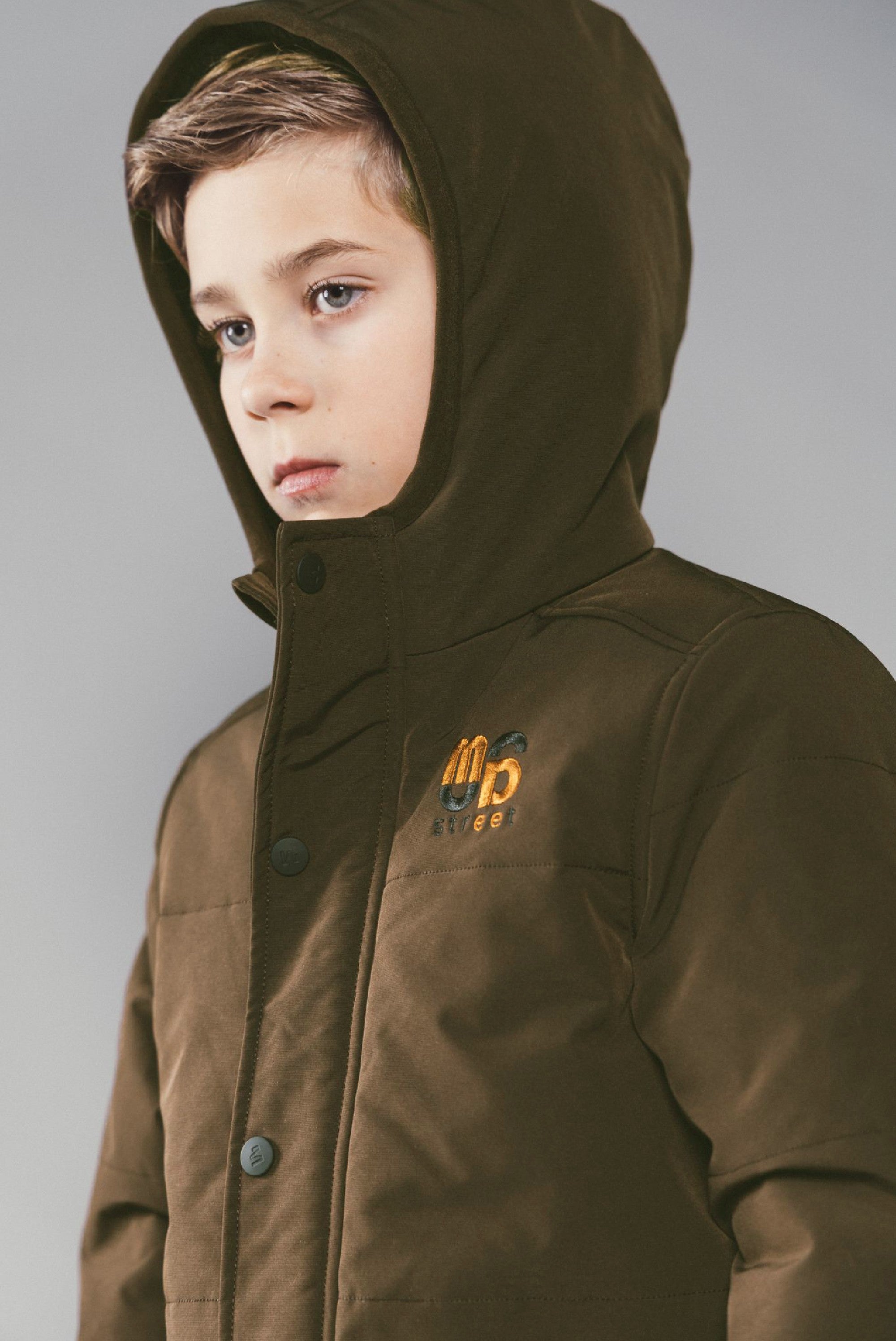 JASPER Padded Parka - Cocoa