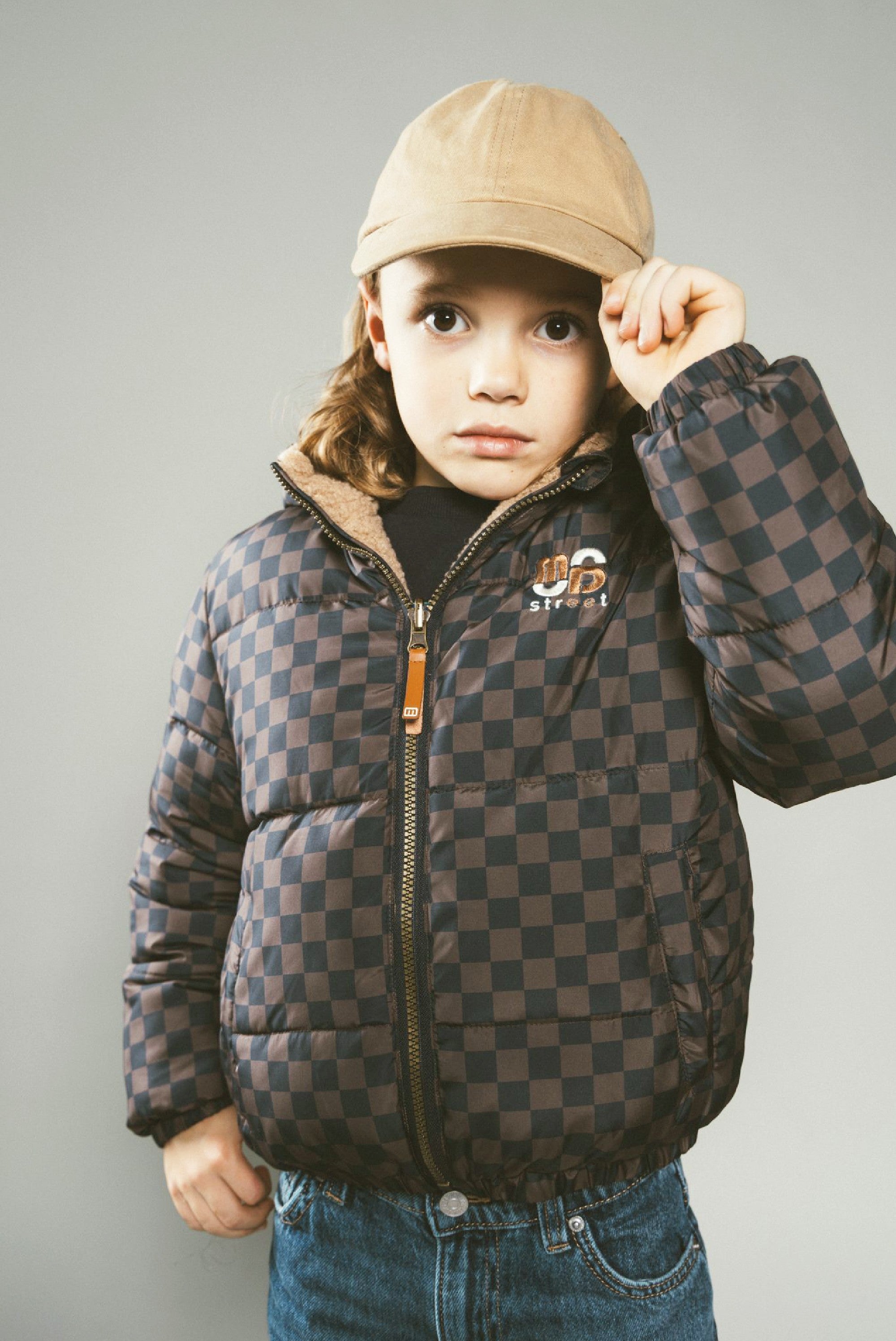 JACKIE reversible bomber - Check