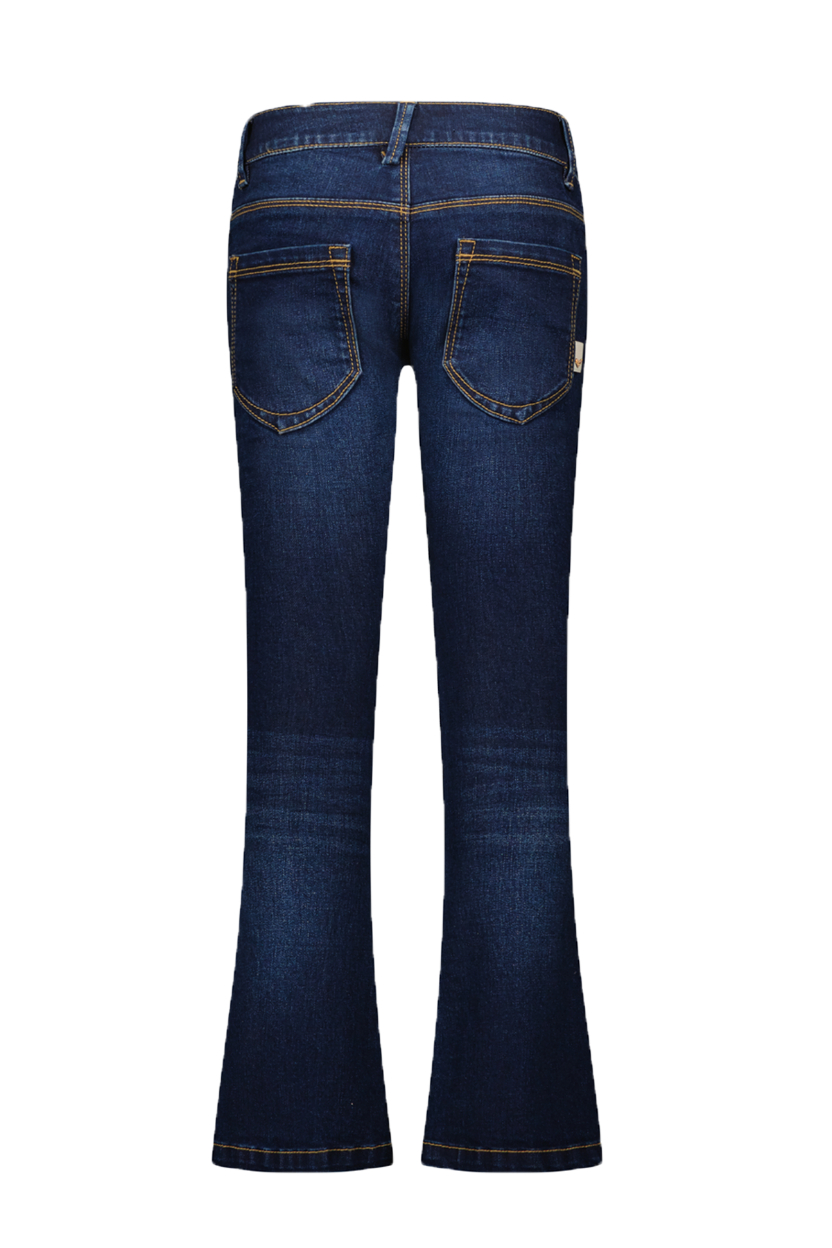 Flared denim dark blue