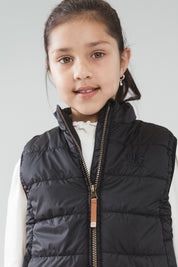 JO licht gewatteerde bodywarmer Zwart