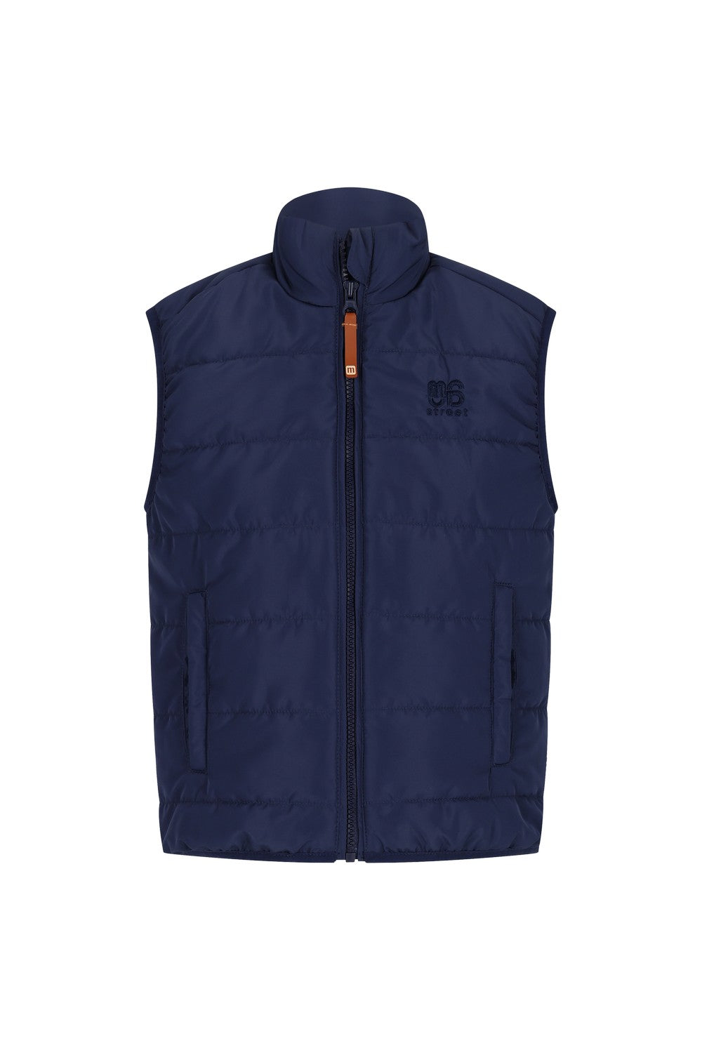JO licht gewatteerde bodywarmer Blauw