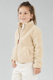 JAYCE teddy tussenjas Wit