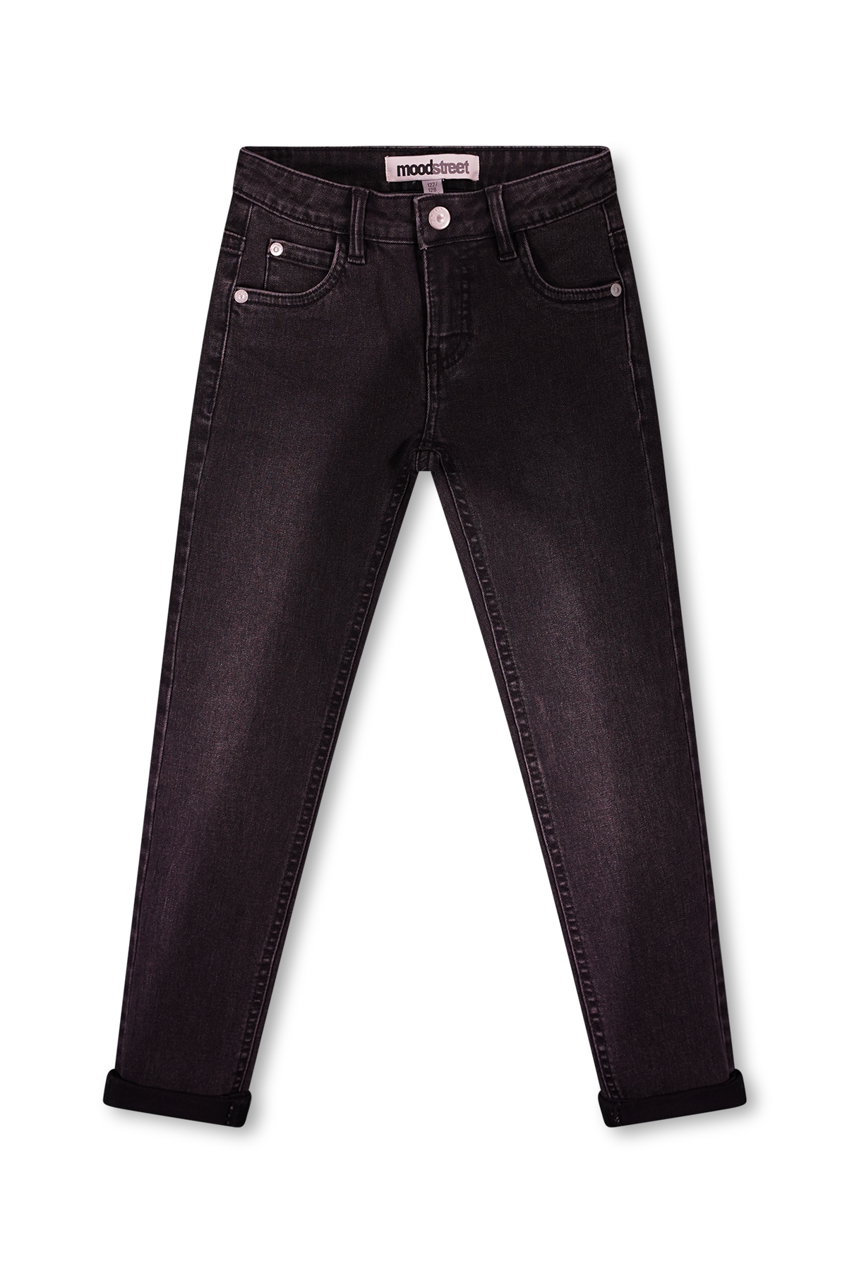 Denim skinny pants black