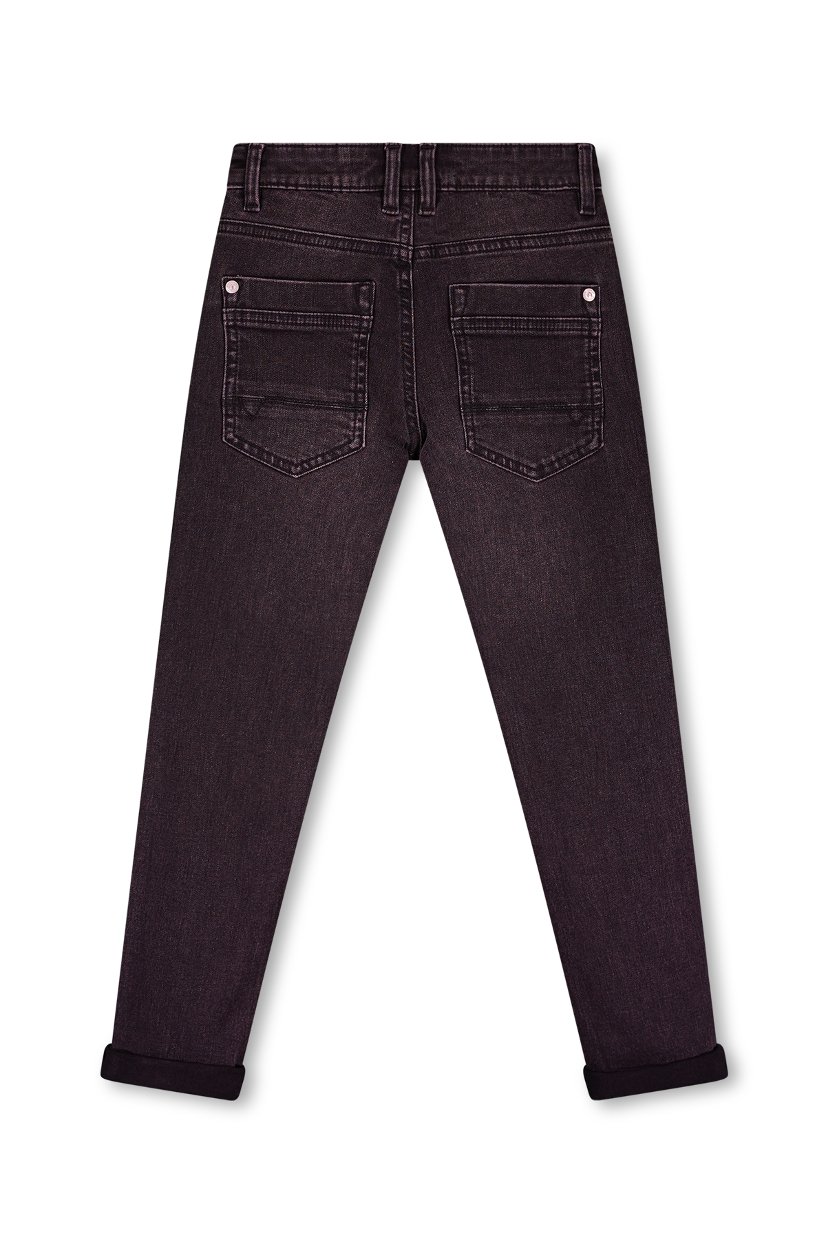 Denim skinny pants black