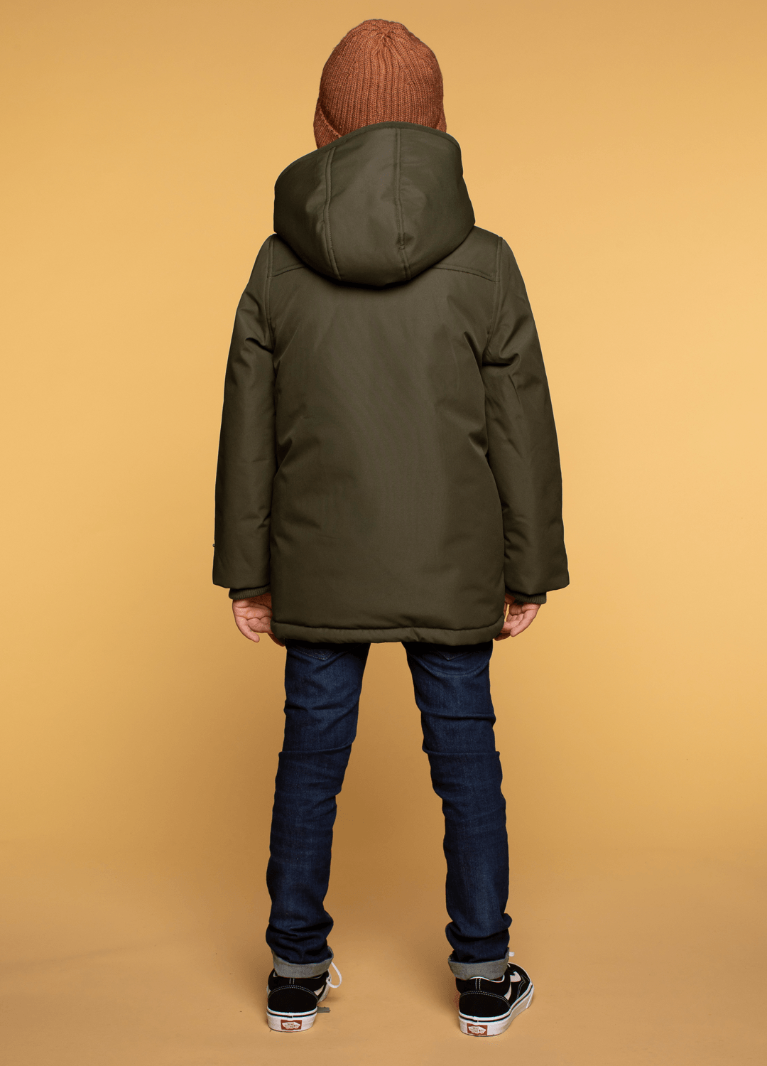 Parka in effen kleur - M307-6225-170-98